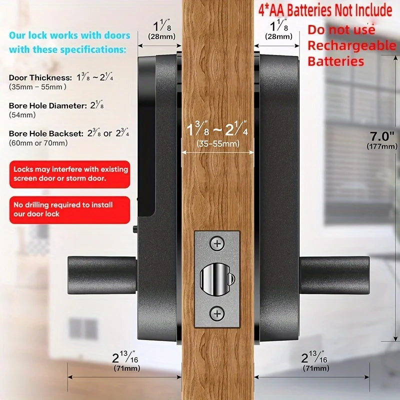 Best Smart Door Lock with Fingerprint Scanner
