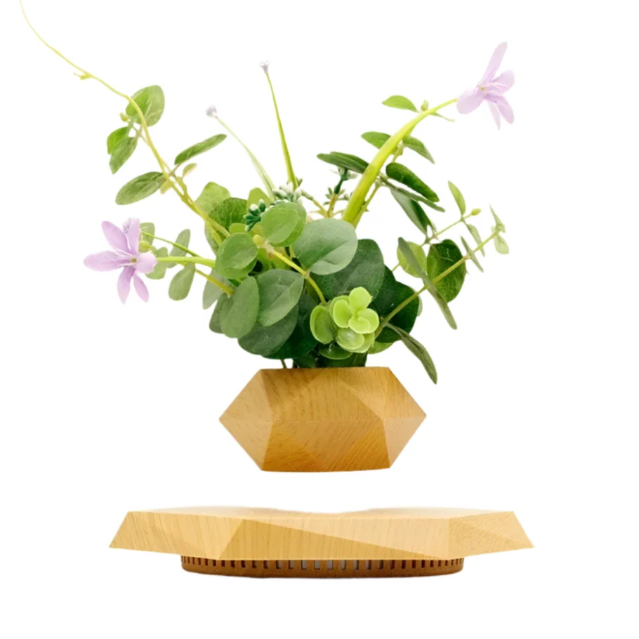 Magnetic Levitating Plant Pot