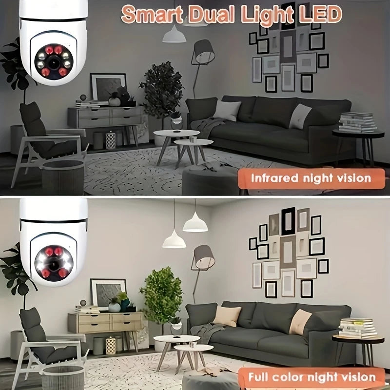 cam light bulb fisheye surveillance camera​

